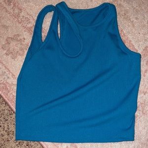 Blue tank top